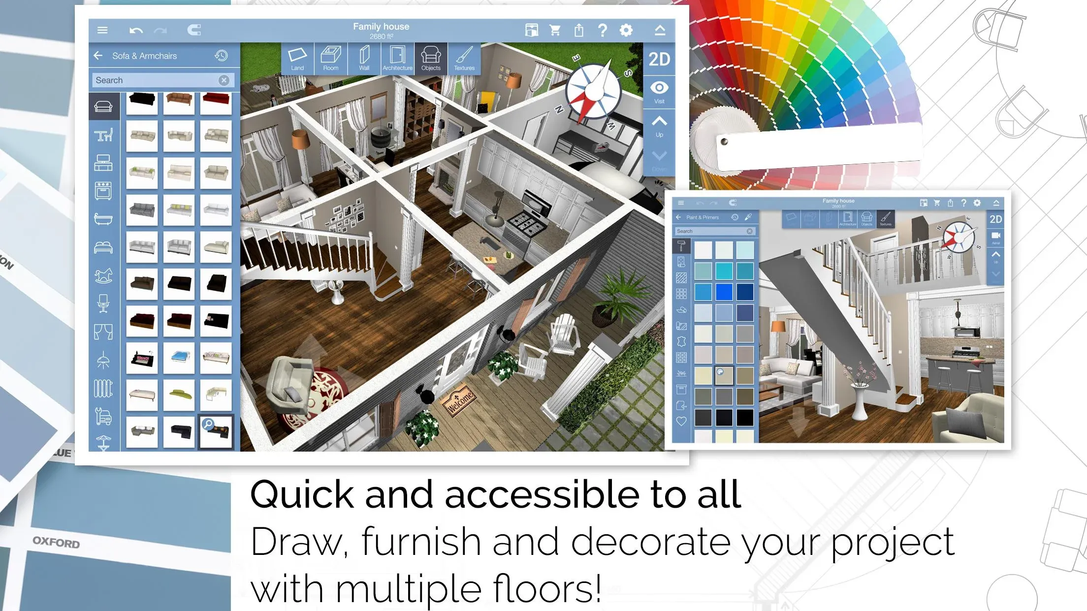 Home Design 3D v5.4.1 APK Мод (Всё открыто) Screenshot 3 Home Design 3D v5.4.1 APK Мод (Всё открыто) Screenshot 3