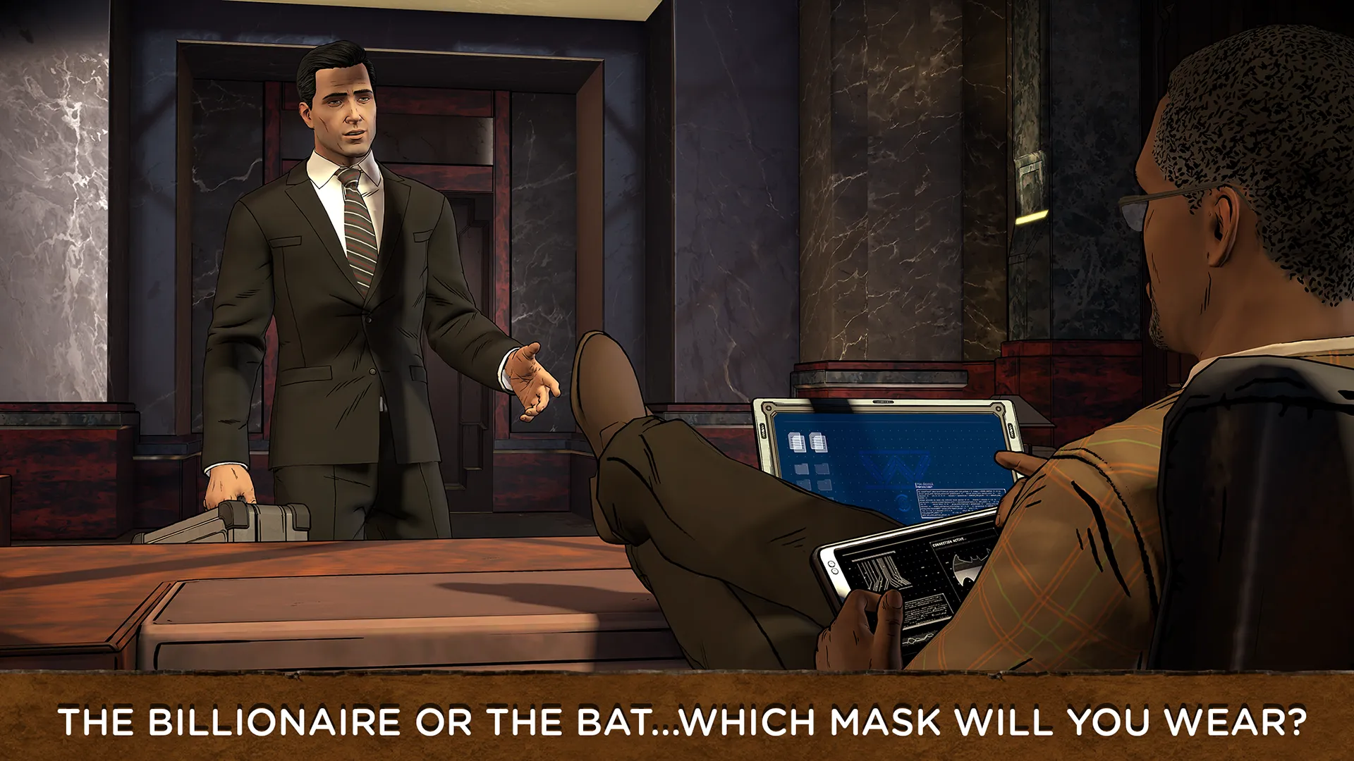Batman: The Enemy Within v0.12 APK Мод (Всё открыто) Screenshot 4 Batman: The Enemy Within v0.12 APK Мод (Всё открыто) Screenshot 4