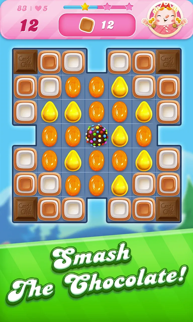 Candy Crush Saga v1.328.0.1 APK Мод (Много жизней) Screenshot 4