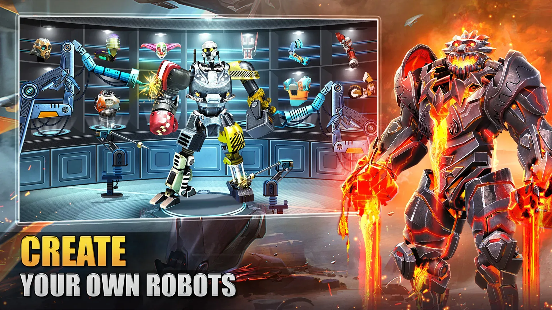 Real Steel Boxing Champions v80.80.120 APK Мод (Много денег) Screenshot 1