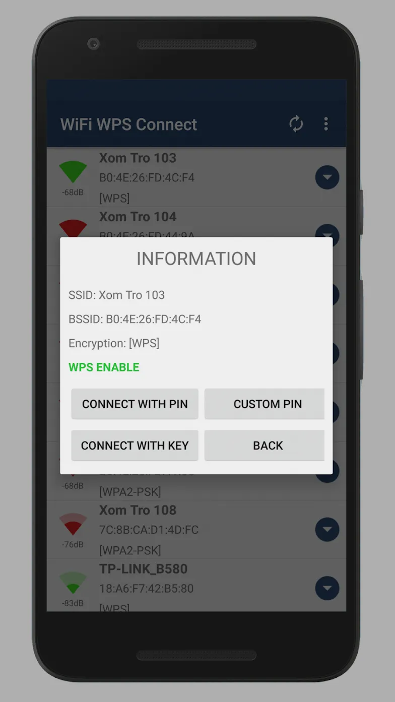 WiFi WPS Connect Screenshot 3 WiFi WPS Connect Screenshot 3