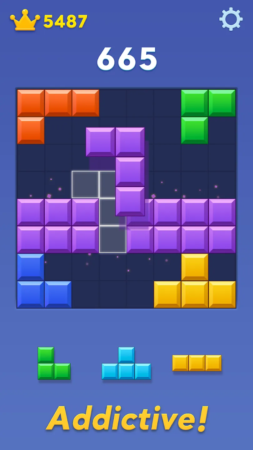 Блок Бласт (Block Blast) v9.8.6 APK Мод (Меню, Много корон) Screenshot 3 Блок Бласт (Block Blast) v9.8.6 APK Мод (Меню, Много корон) Screenshot 3