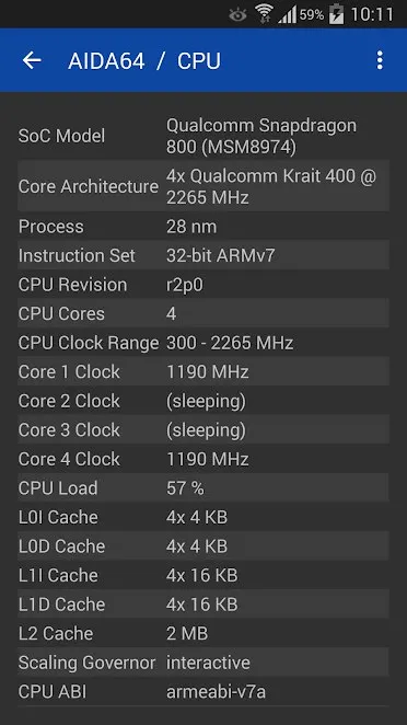 AIDA64 Screenshot 2 AIDA64 Screenshot 2