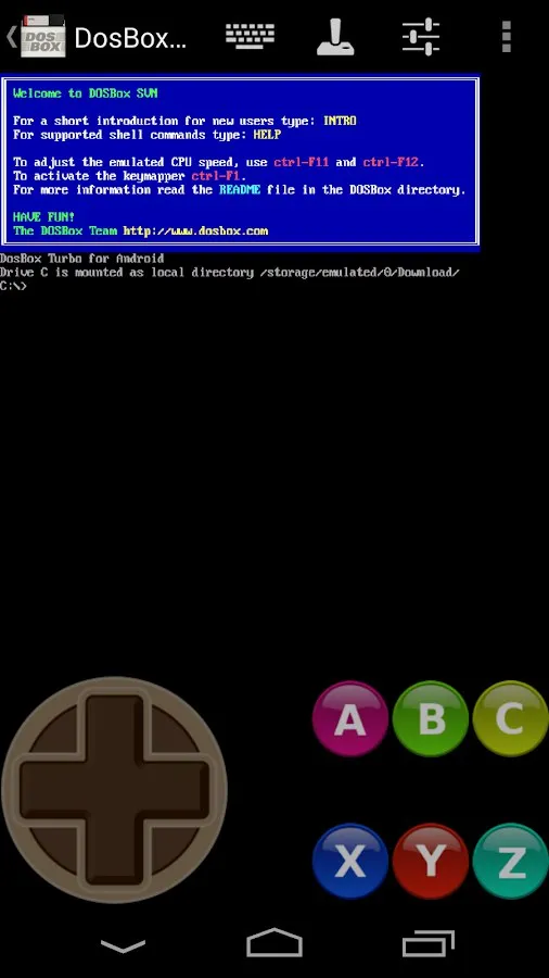 GamePad Screenshot 1