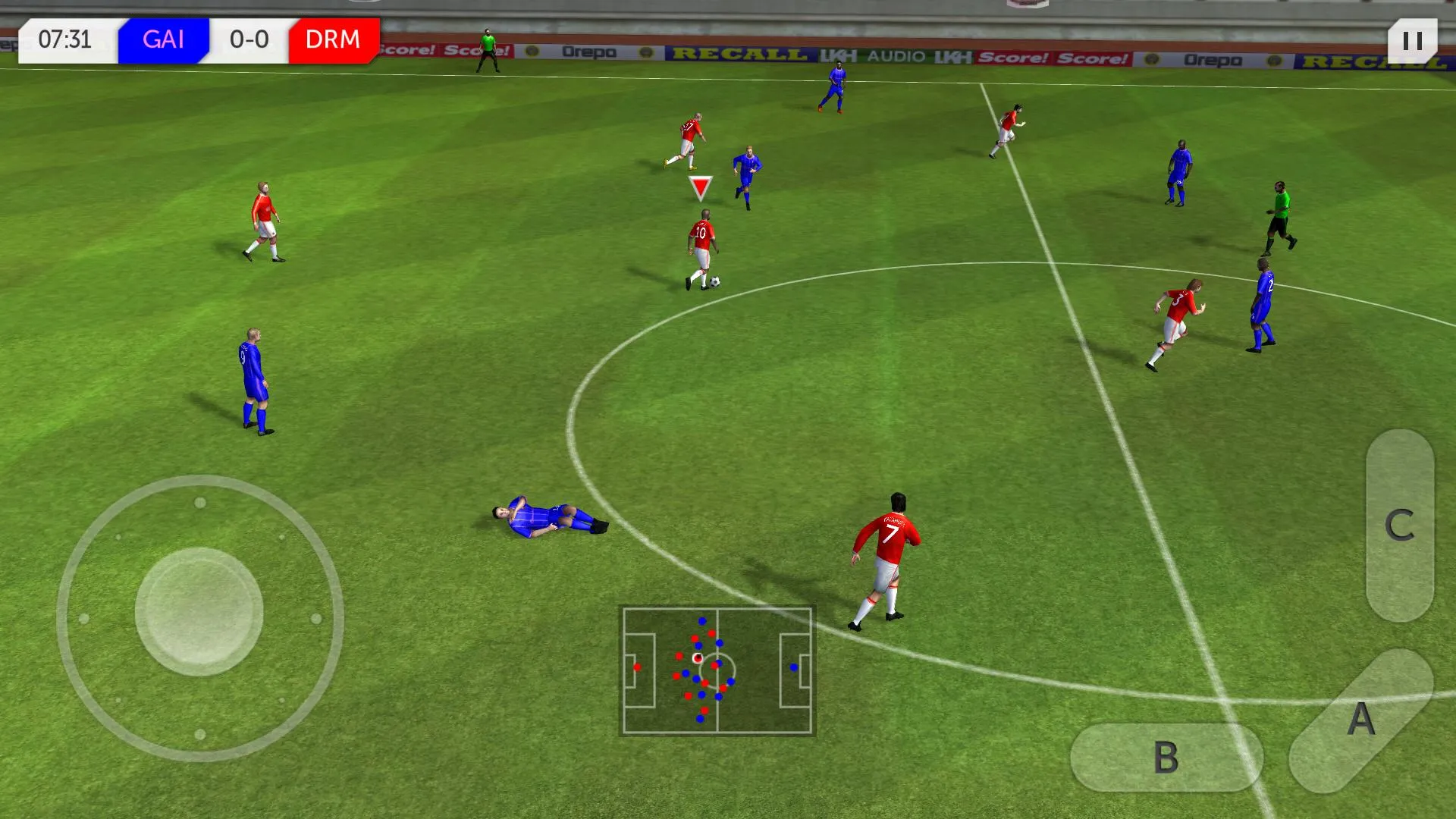Dream League Soccer Classic v2.07 APK Мод (Много денег) Screenshot 1 Dream League Soccer Classic v2.07 APK Мод (Много денег) Screenshot 1