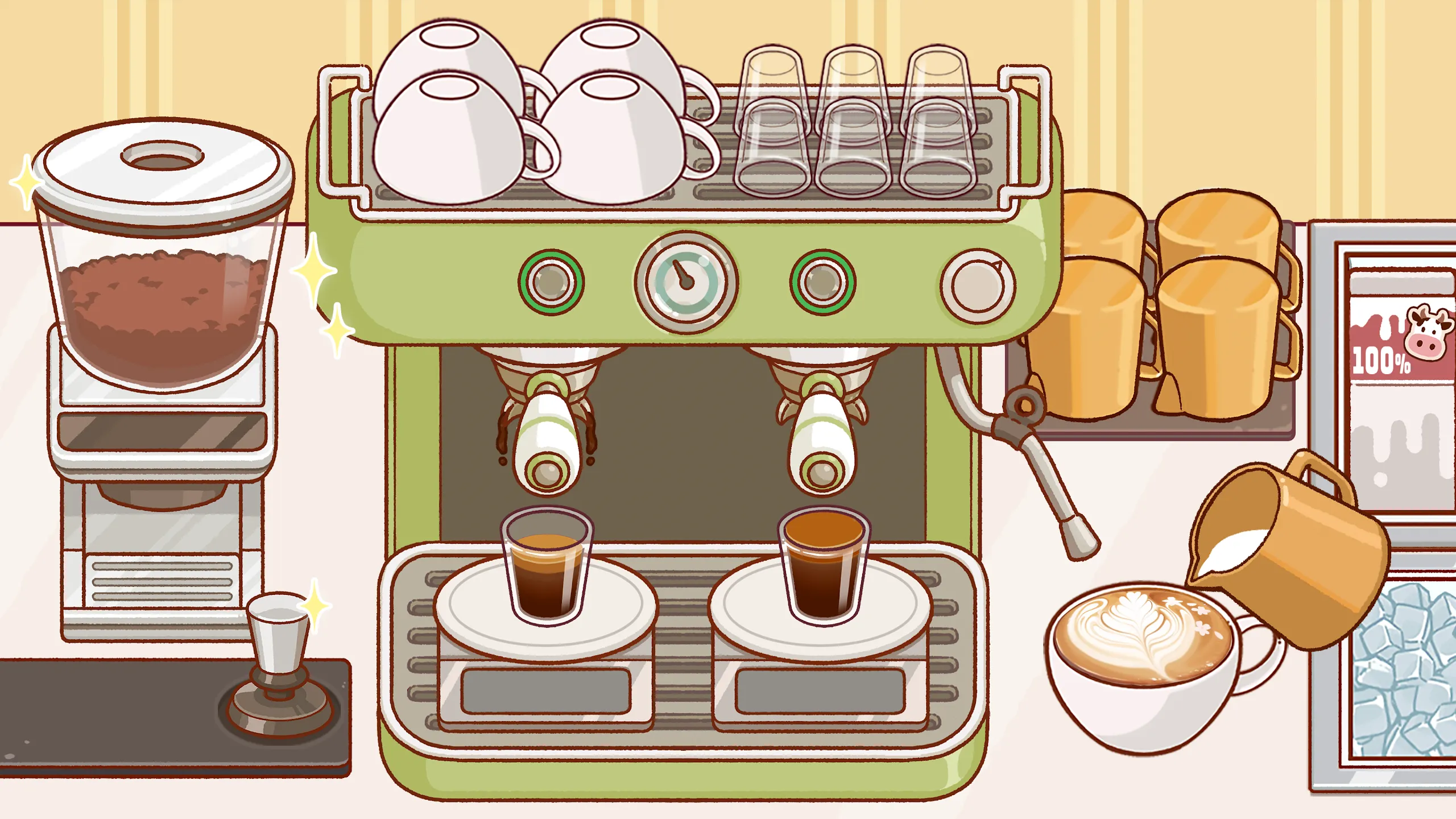 Хороший Кофе, Отличный Кофе v1.17.1 APK Мод (Много денег) Screenshot 3