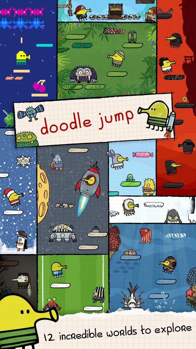 Doodle Jump v3.11.38 APK Мод (Много денег) Screenshot 2