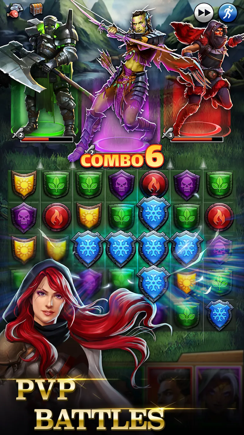 Empires & Puzzles v86.0.0 APK Мод (Меню, Game Speed) Screenshot 2