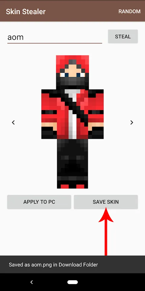 Skin Stealer for Minecraft Screenshot 3 Skin Stealer for Minecraft Screenshot 3