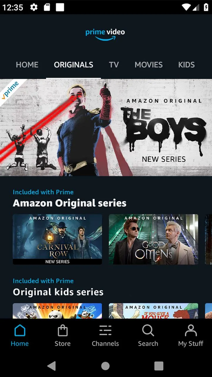 Amazon Prime Video Screenshot 1 Amazon Prime Video Screenshot 1