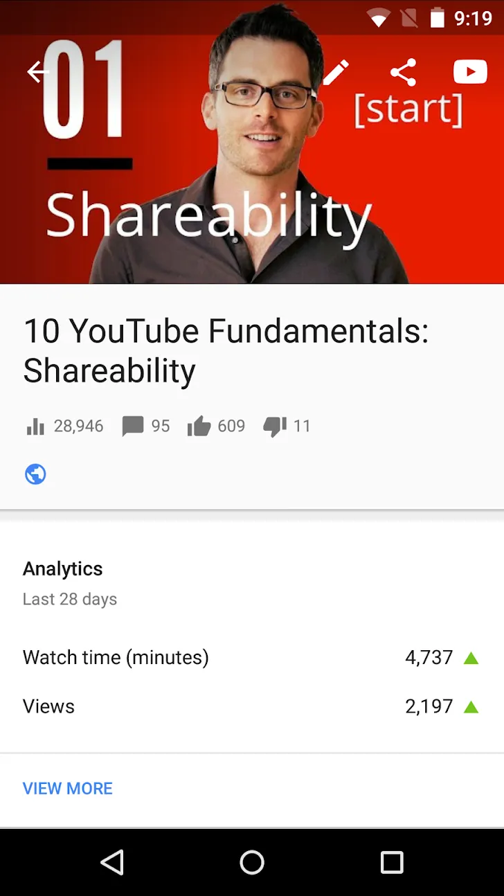 Творческая студия YouTube Screenshot 4 Творческая студия YouTube Screenshot 4