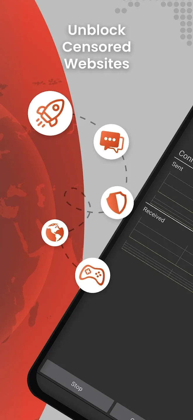 Psiphon Pro v469 APK Мод (Всё открыто, Premium) Screenshot 2 Psiphon Pro v469 APK Мод (Всё открыто, Premium) Screenshot 2