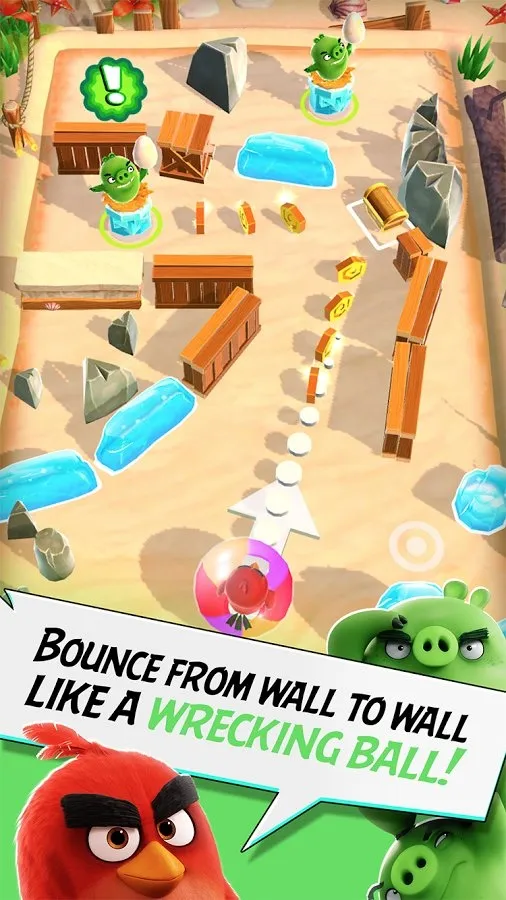 Angry Birds Action [мод: много денег] Screenshot 2