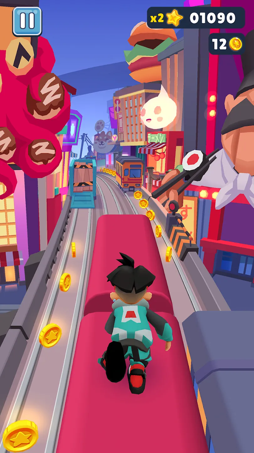 Subway Surfers v3.64.0 APK Мод (Много денег) Screenshot 2