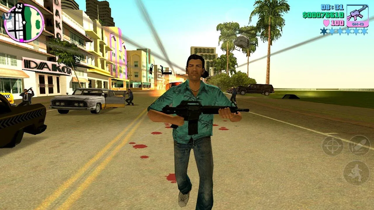 Grand Theft Auto: Vice City v1.12.259 APK Мод (Меню, Много денег) Screenshot 2 Grand Theft Auto: Vice City v1.12.259 APK Мод (Меню, Много денег) Screenshot 2