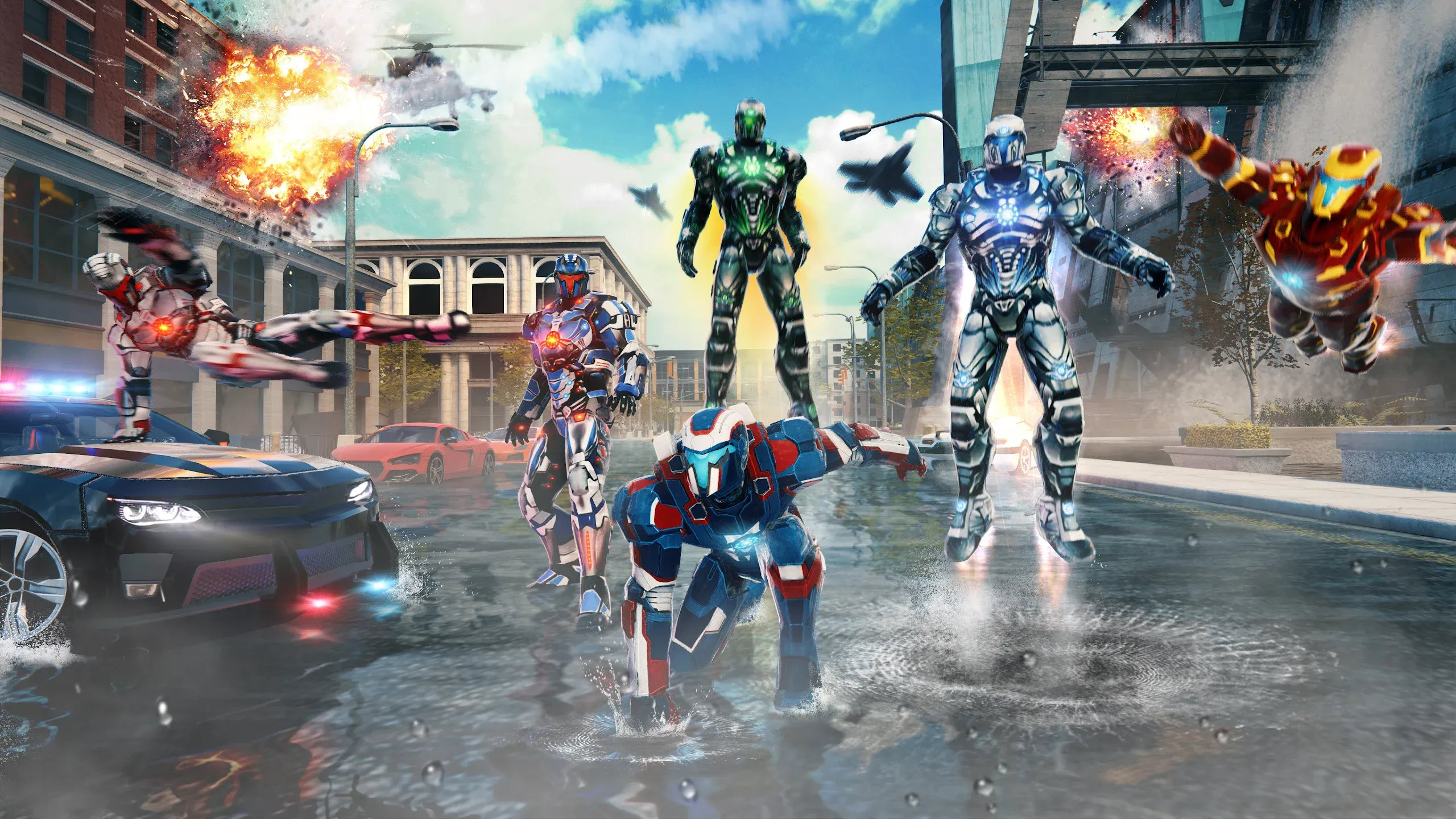 Iron Avenger No Limits v3.1 APK Мод (Много денег) Screenshot 1