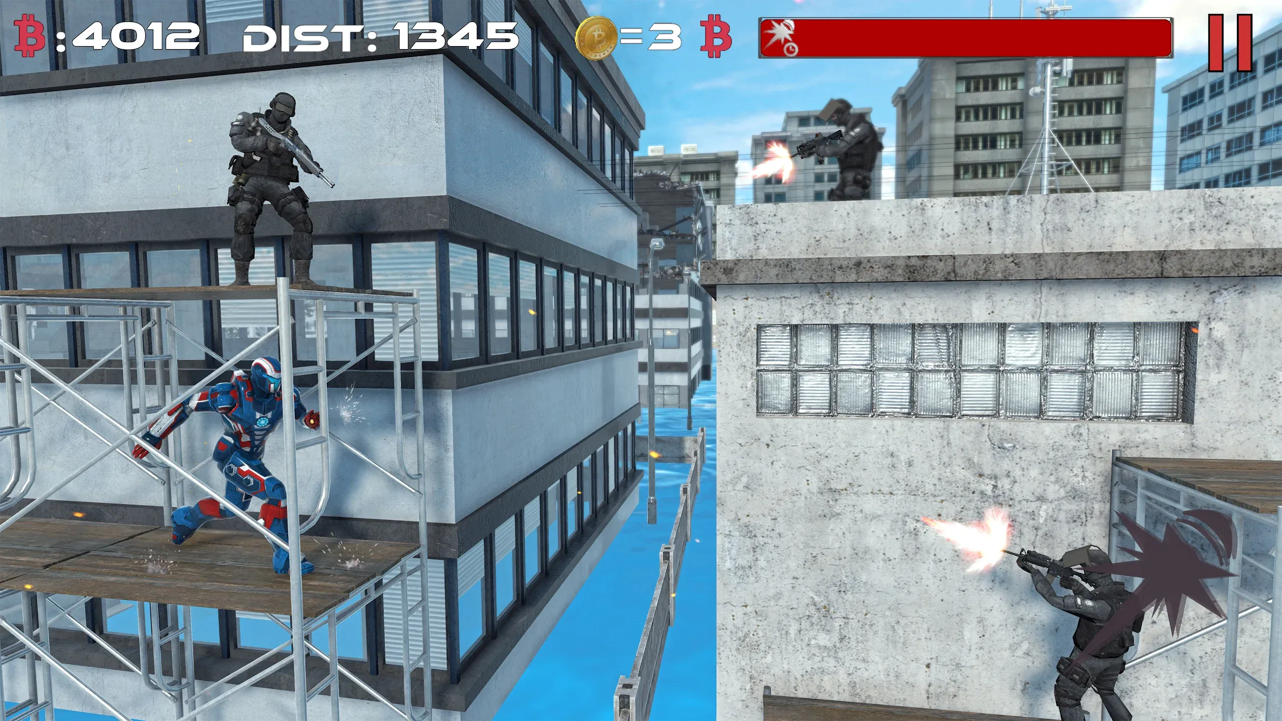 Iron Avenger No Limits v3.1 APK Мод (Много денег) Screenshot 4