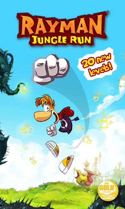 Rayman Jungle Run [мод: всё открыто] Screenshot 1