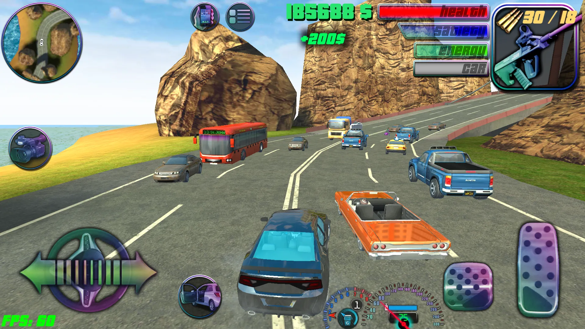 Crazy Miami Online v1.5 APK Мод (Много денег) Screenshot 2 Crazy Miami Online v1.5 APK Мод (Много денег) Screenshot 2