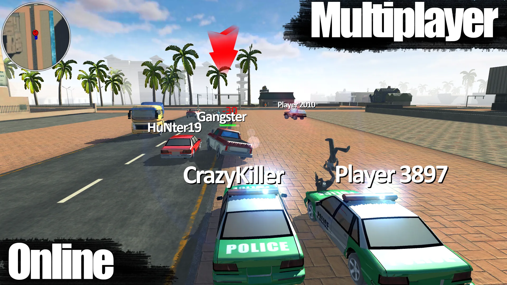 Mad Town Online v1.0 APK Мод (Много денег) Screenshot 1