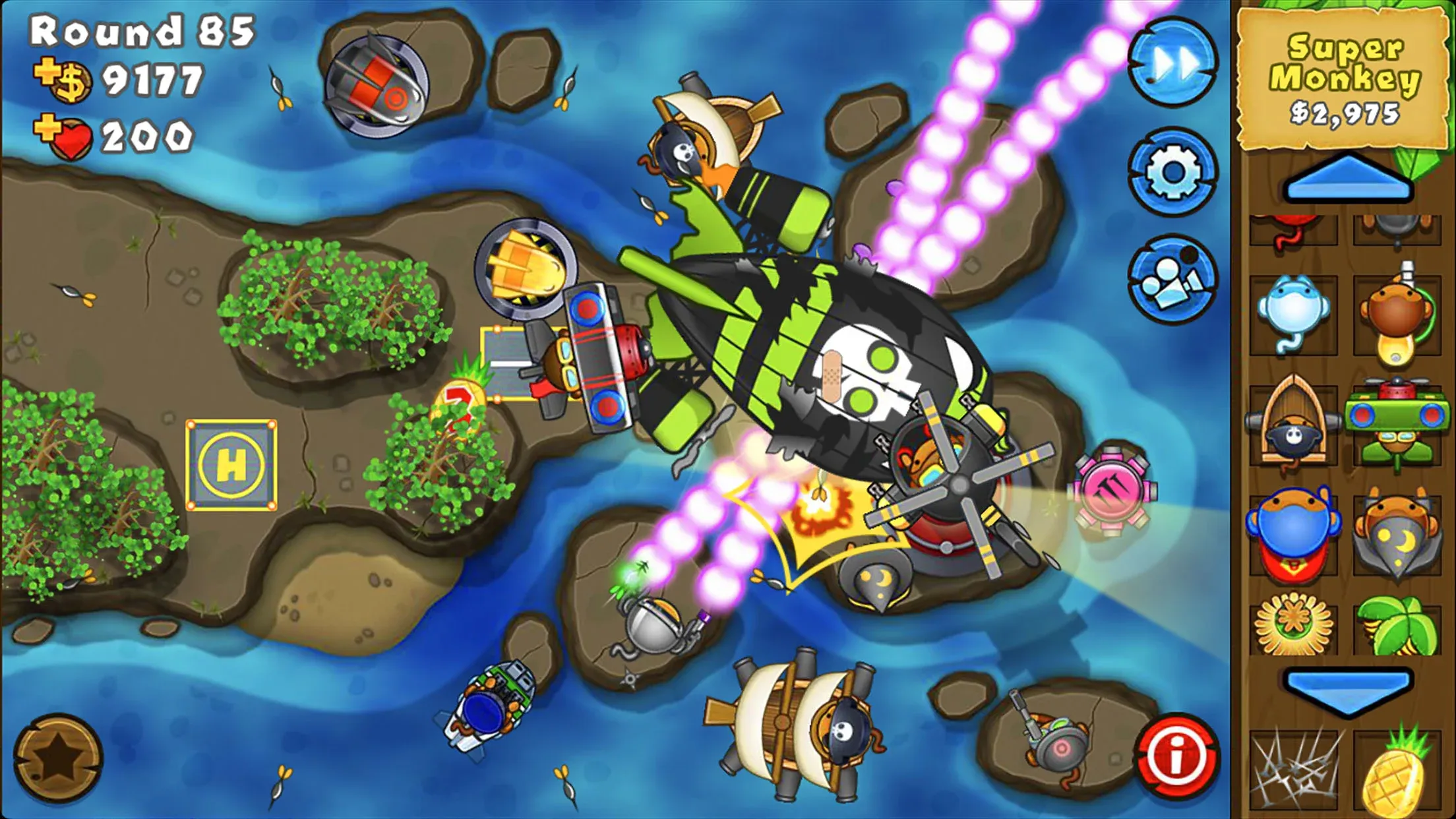 Bloons TD 5 v4.7 APK Мод (Много денег) Screenshot 1 Bloons TD 5 v4.7 APK Мод (Много денег) Screenshot 1