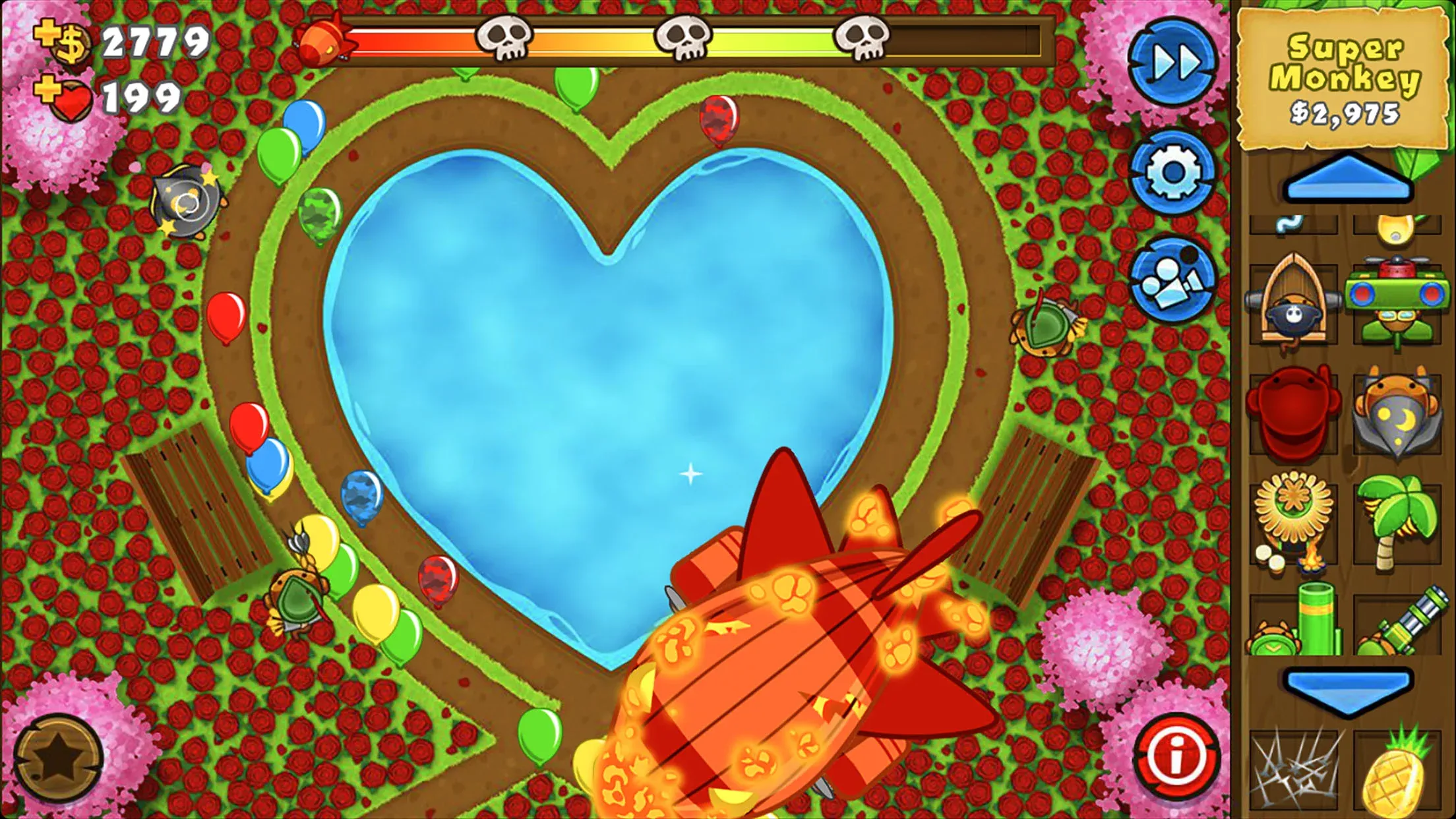 Bloons TD 5 v4.7 APK Мод (Много денег) Screenshot 2 Bloons TD 5 v4.7 APK Мод (Много денег) Screenshot 2