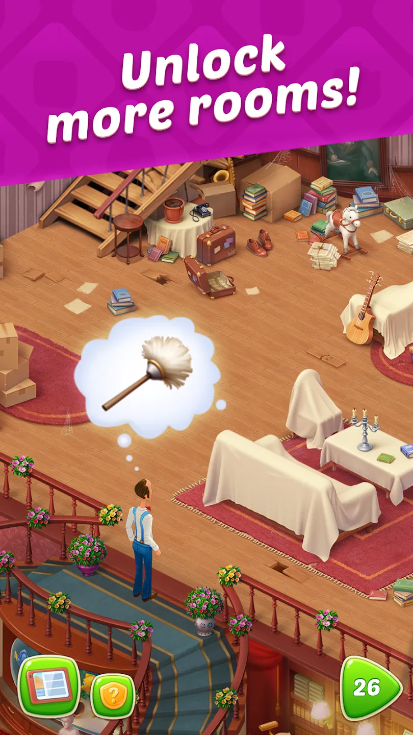 Homescapes v8.8.602 APK Мод (Много звёзд) Screenshot 5