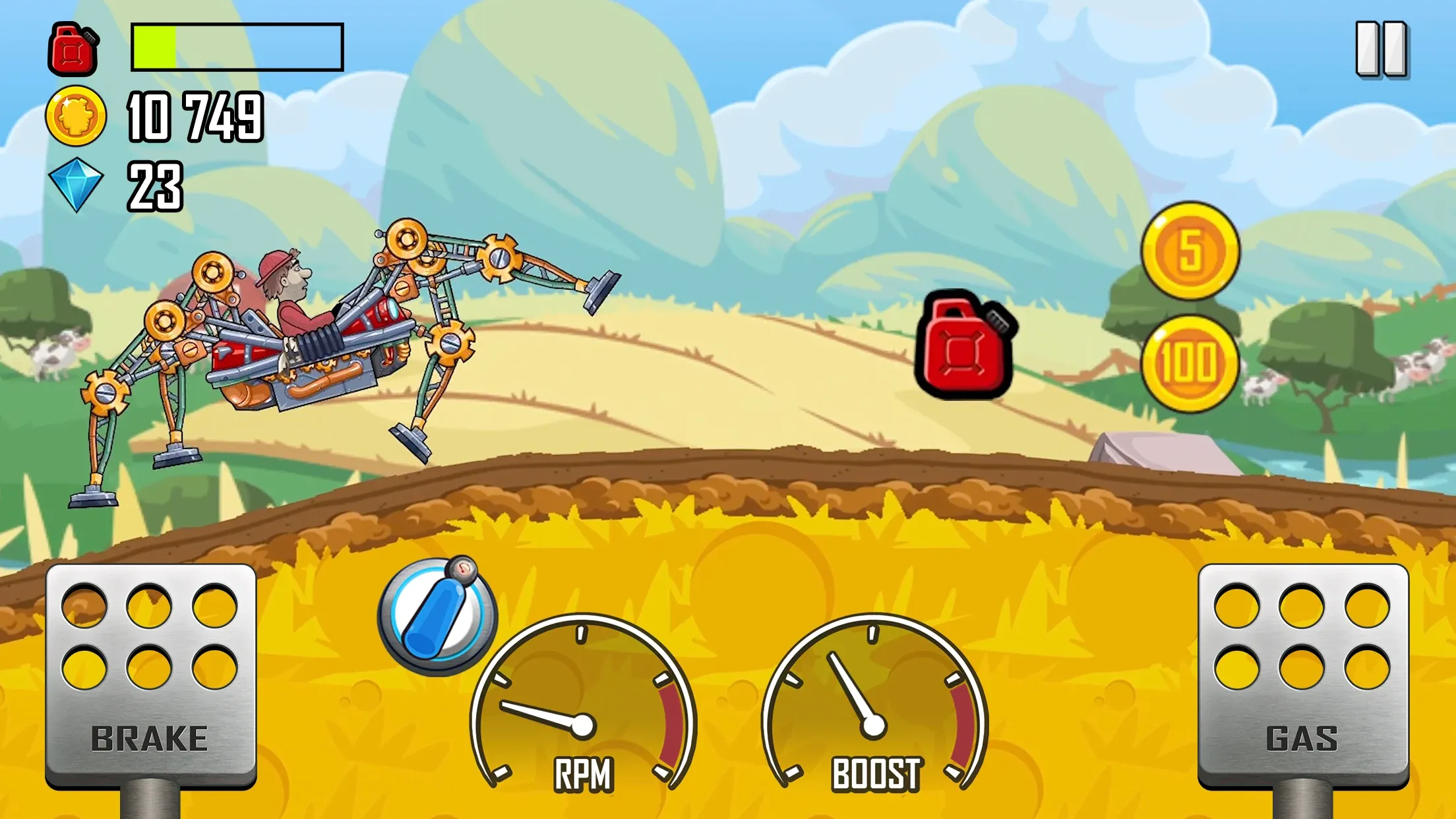 Hill Climb Racing v1.69.1 APK Мод (Много денег) Screenshot 2 Hill Climb Racing v1.69.1 APK Мод (Много денег) Screenshot 2