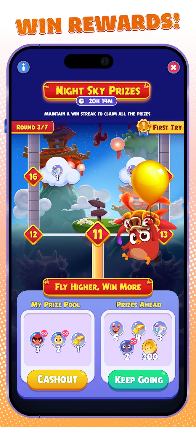 Angry Birds Dream Blast v1.107.1 APK Мод (Много денег) Screenshot 4