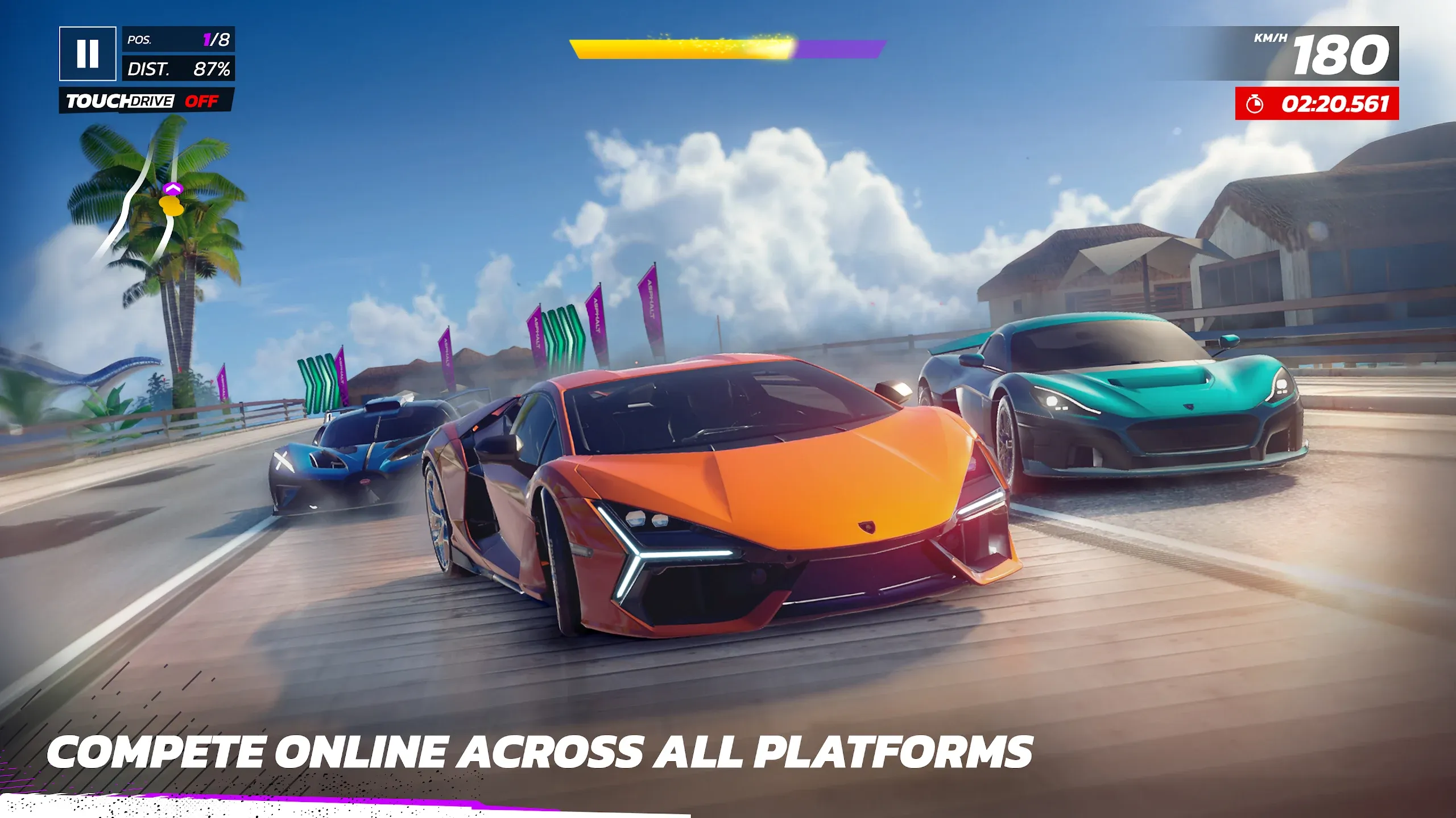 Asphalt Legends Unite v50.1.1a APK Мод (Меню, Без рекламы, Скорость) Screenshot 4 Asphalt Legends Unite v50.1.1a APK Мод (Меню, Без рекламы, Скорость) Screenshot 4