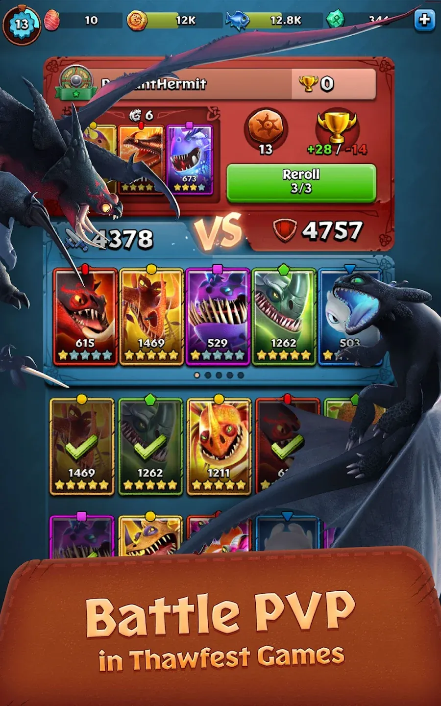 Dragons: Titan Uprising v1.29.6 APK Мод (Меню, Множитель урона, Режим бога)] Screenshot 3