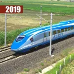 Скачать MOD Euro Train Racing 2019 на Андроид