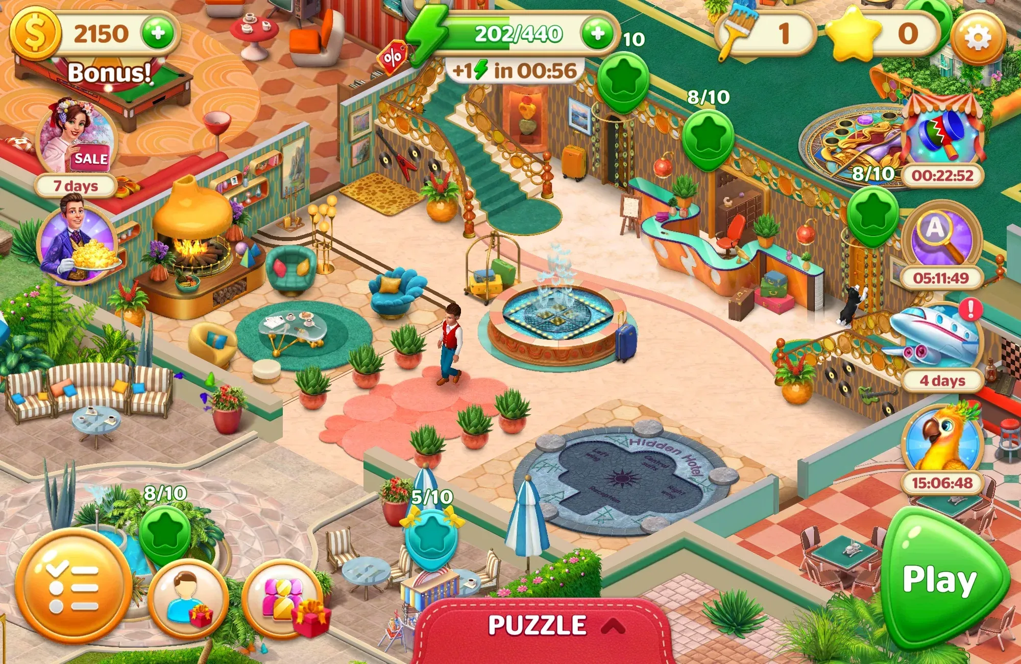 Hidden Hotel: Поиск Предметов v1.1.113 APK Мод (Всё бесконечно) Screenshot 5