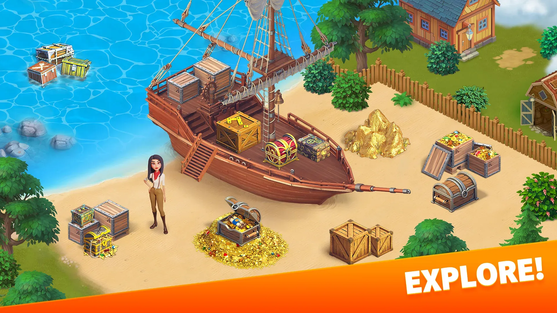 Клондайк: Симулятор Фермы v2.146.1 APK Screenshot 5
