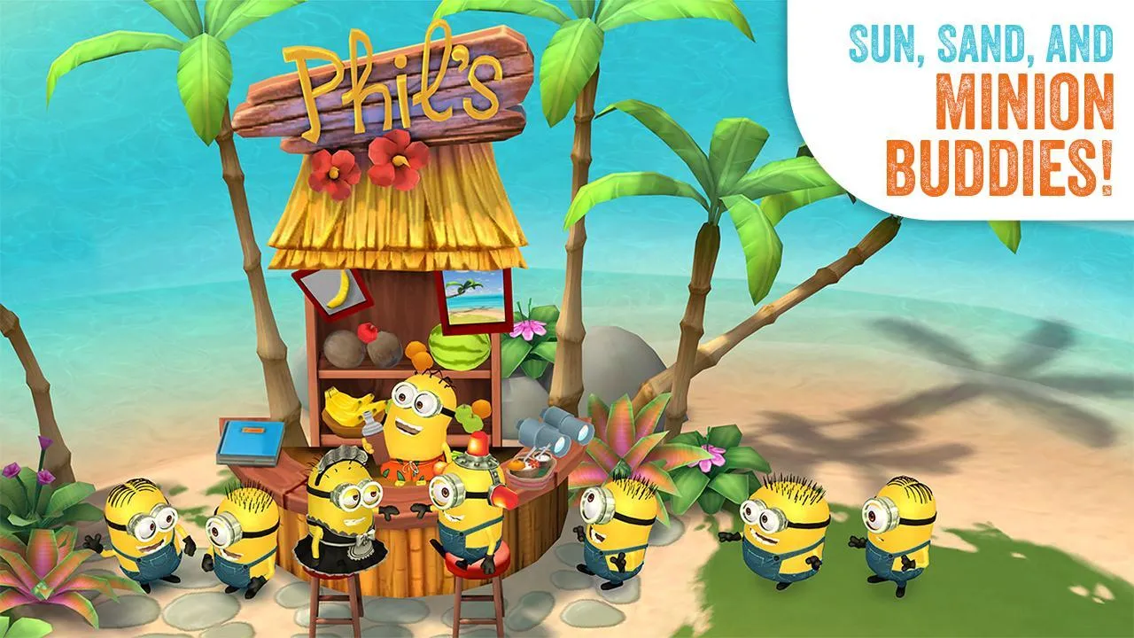 Миньоны: райский уголок v11.0.3403 APK Мод (Много денег) Screenshot 3 Миньоны: райский уголок v11.0.3403 APK Мод (Много денег) Screenshot 3