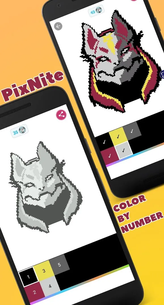 PixNite – Раскраска по номерам Screenshot 1 PixNite – Раскраска по номерам Screenshot 1