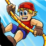 Скачать взлом Radical Rappelling [мод: много денег] на Андроид