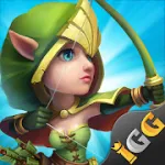 Взломанный Castle Clash: Правитель мира на Андроид