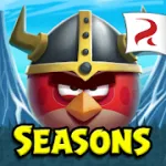Скачать полную версию Angry Birds Seasons [мод: много бонусов] на Андроид