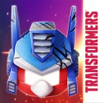 Скачать взлом Angry Birds Transformers Мод (Много денег) на Андроид