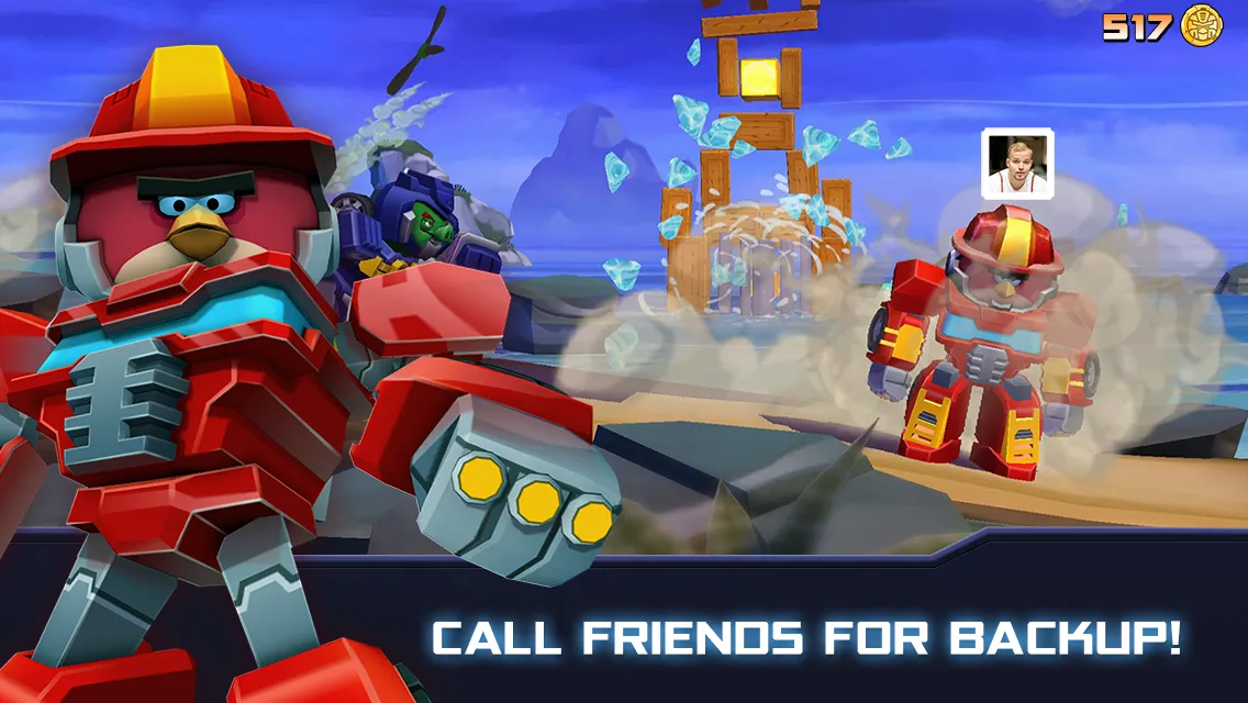 Angry Birds Transformers v2.39.0 APK Мод (Много денег) Screenshot 3 Angry Birds Transformers v2.39.0 APK Мод (Много денег) Screenshot 3