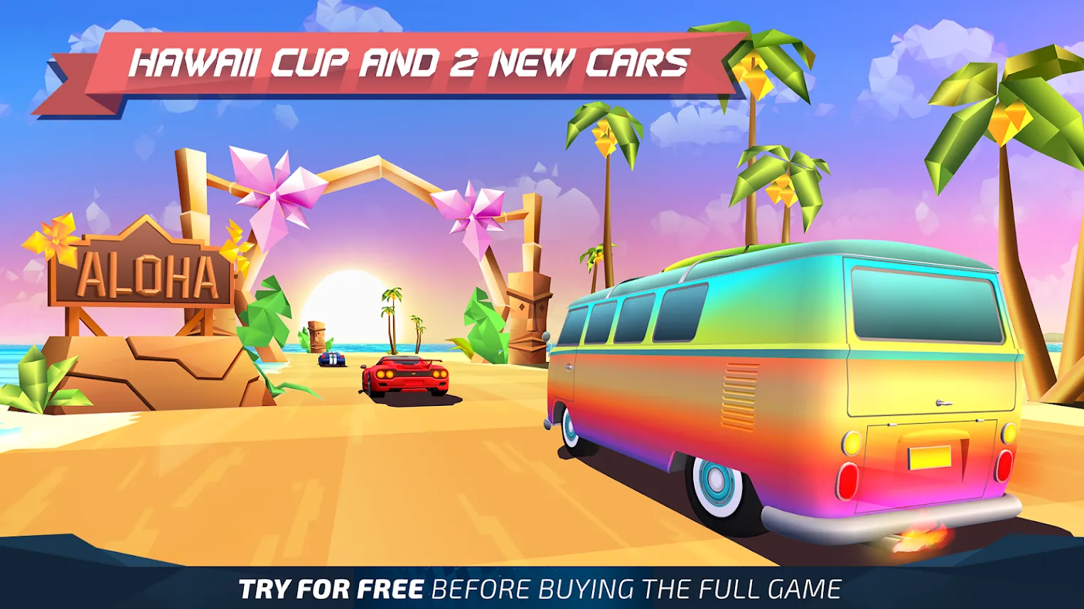 Horizon Chase [мод: всё открыто] Screenshot 4