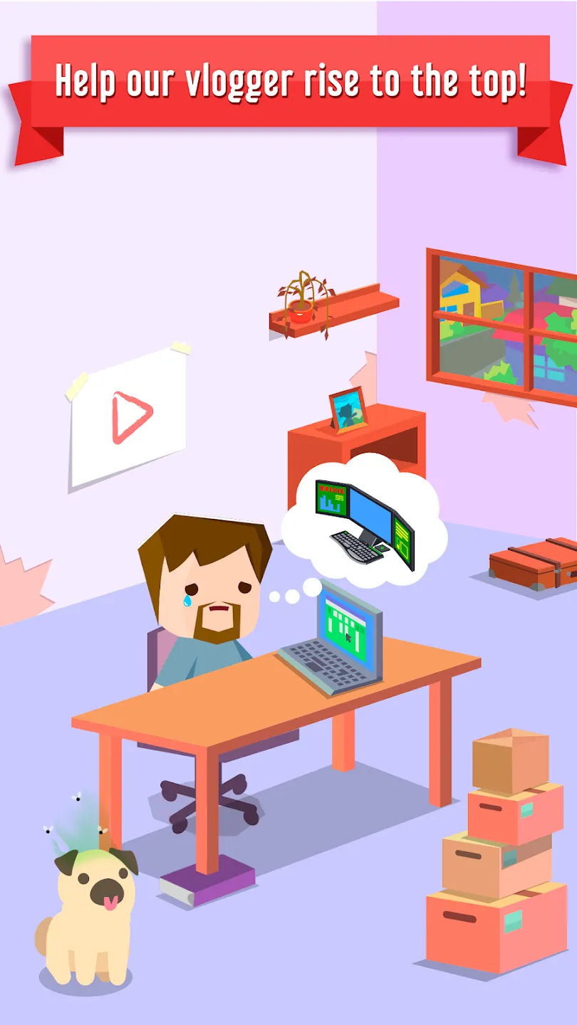 Vlogger Go Viral: Игра ютюбера v2.43.76 APK Мод (Много денег) Screenshot 1 Vlogger Go Viral: Игра ютюбера v2.43.76 APK Мод (Много денег) Screenshot 1