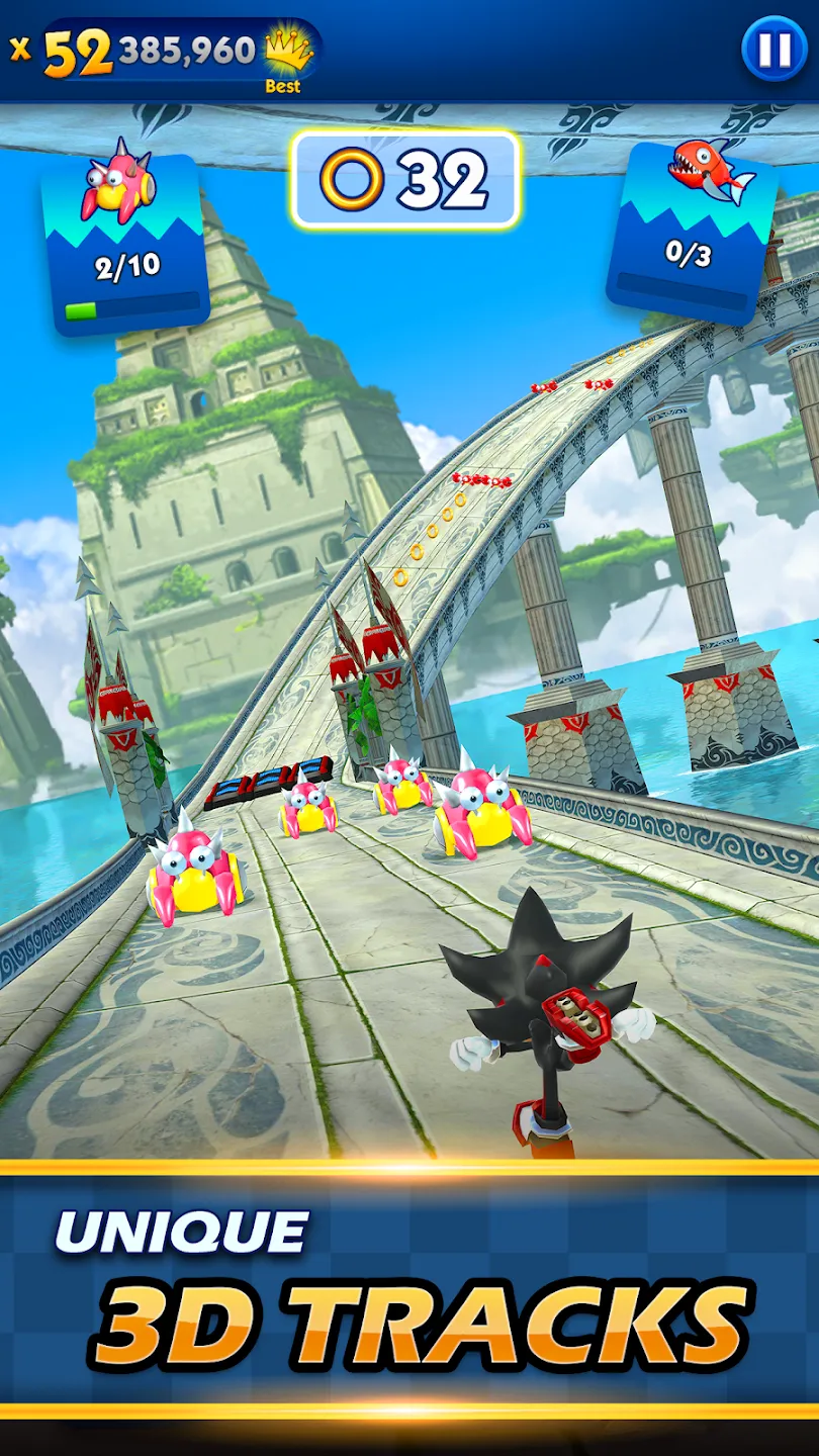 Sonic Dash v9.9.0 APK Мод (Меню, Режим бога, Деньги, Персонажи разблокированы) Screenshot 2 Sonic Dash v9.9.0 APK Мод (Меню, Режим бога, Деньги, Персонажи разблокированы) Screenshot 2