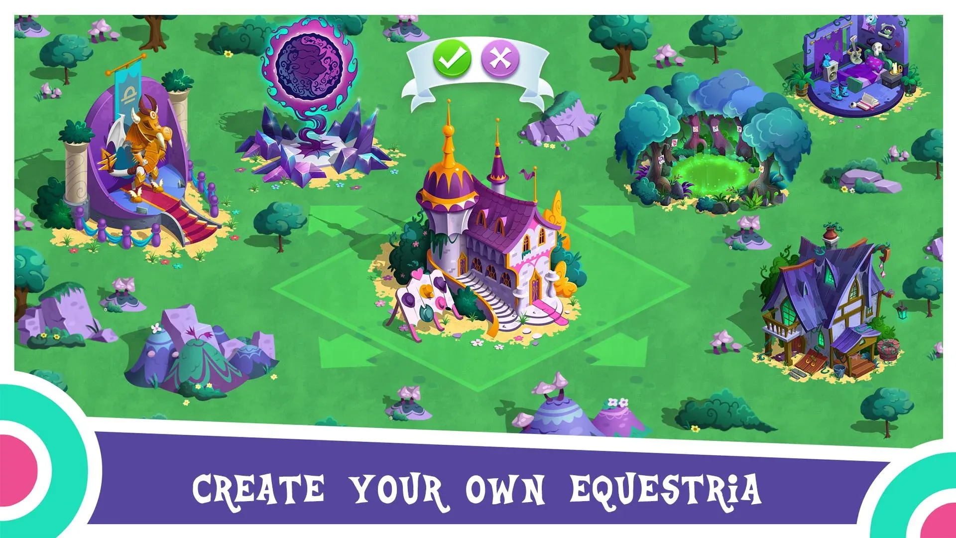 My Little Pony: Магия Принцесс v11.1.1a APK Мод (Много денег) Screenshot 2