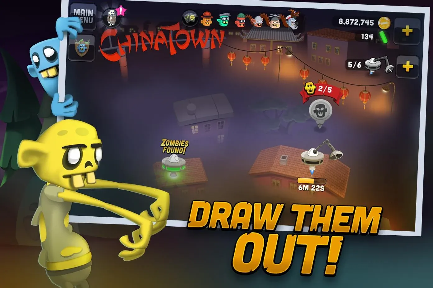 Zombie Catchers v1.65.26 APK Мод (Много денег) Screenshot 3 Zombie Catchers v1.65.26 APK Мод (Много денег) Screenshot 3