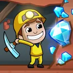 Скачать взлом Idle Miner Tycoon: Gold & Cash Мод (Много денег) на Андроид