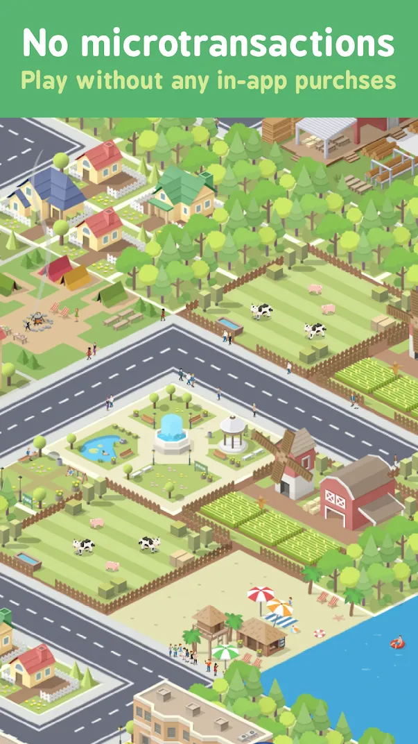 Pocket City: Карманный город [мод: много денег] Screenshot 3