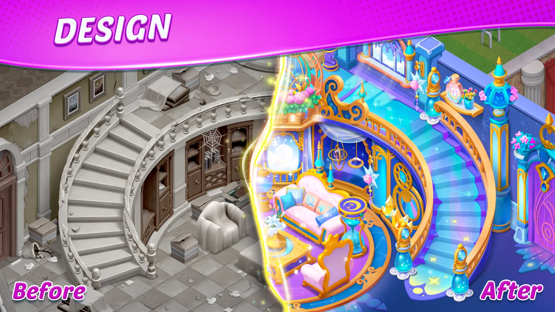Matchington Mansion v1.202.0 APK Мод (Много денег) Screenshot 4 Matchington Mansion v1.202.0 APK Мод (Много денег) Screenshot 4