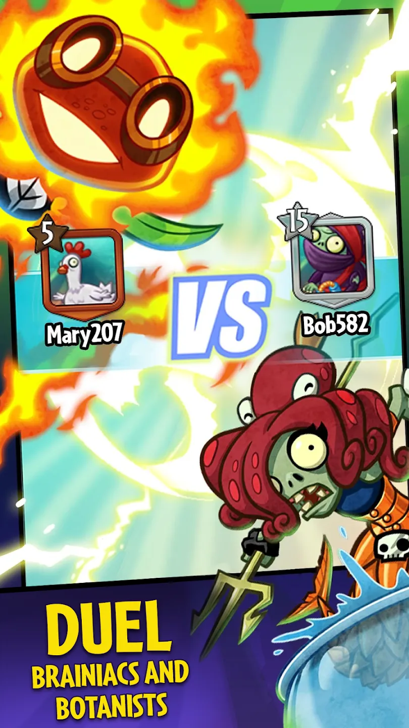 Plants vs. Zombies™ Heroes v1.65.27 APK Мод (Много денег) Screenshot 3